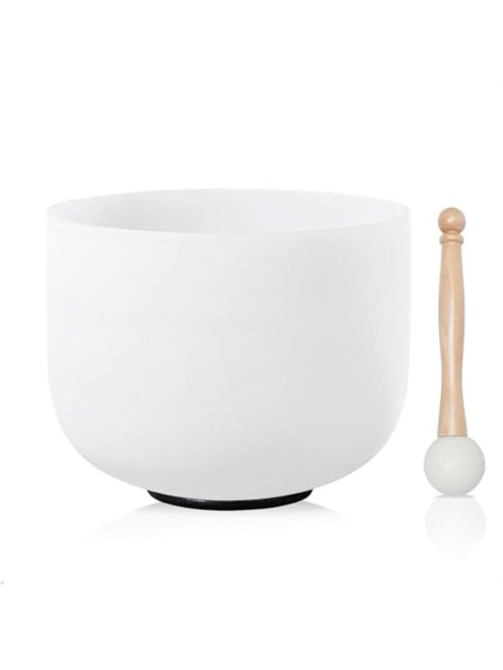 9 Inch F Frosted Quartz Crystal Singing Bowl